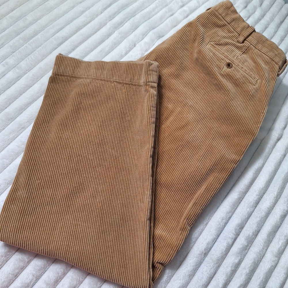Polo Ralph Lauren Corduroy Pants Mens 36X30‎ Carmel Brown Classic Preppy Cabin